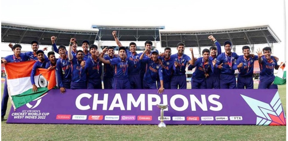 &nbsp;ইংল্যান্ডকে হারিয়ে পঞ্চম শিরোপা ঘরে তুলল ভারতীয় যুবারা