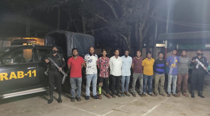 কুমিল্লায় পরিবহনে চাঁদাবাজির অভিযোগে গ্রেফতার ১০