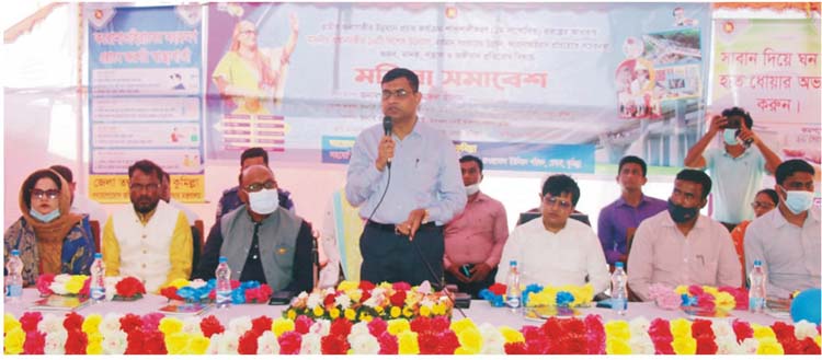 মেঘনা উপজেলায় গ্রামীণ জনগোষ্ঠীর উন্নয়নে মহিলা সমাবেশ অনুষ্ঠিত