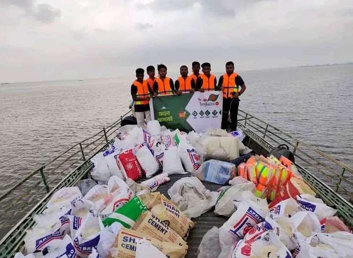 সিলেট-সুনামগঞ্জে বন্যার্তদের মাঝে ওয়াবের ত্রাণ বিতরণ
