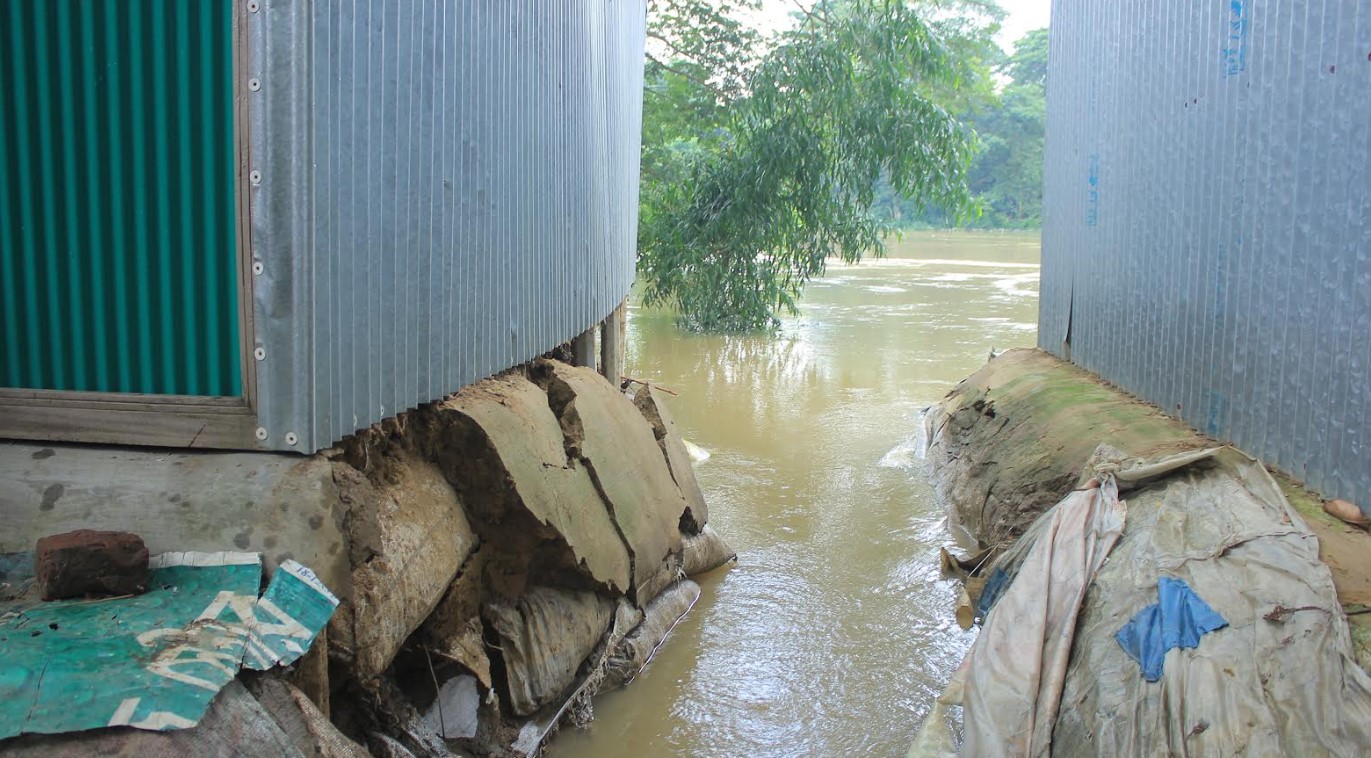 দেবীদ্বারে গোমতী নদীর ঢলে ৮৬ হেক্টর ফসল নষ্ট,পানিবন্দি হাজার পরিবার