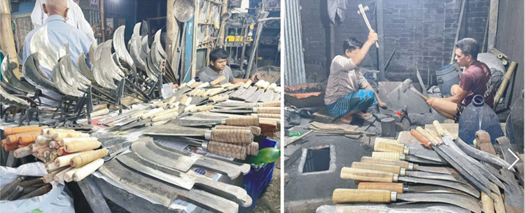 কুমিল্লার কামার পল্লীতে হতাশা 