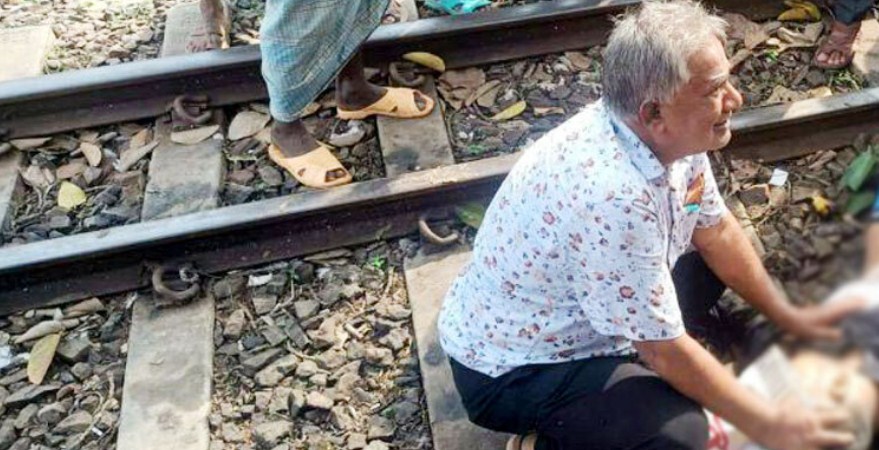 ট্রেনে উঠতে গিয়ে বাবার সামনে প্রাণ গেলো বিশ্ববিদ্যালয়ছাত্রের