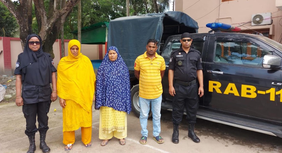 কুমিল্লায় ৩,৭৫২ পিস ইয়াবাসহ ৩  মাদক ব্যবসায়ী আটক