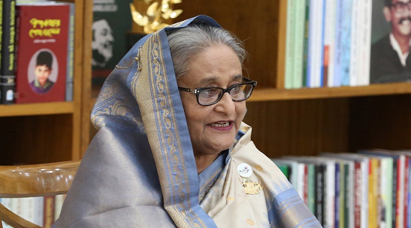 
পায়রা সমুদ্রবন্দর উন্নয়ন প্রকল্পের উদ্বোধন করলেন প্রধানমন্ত্রী