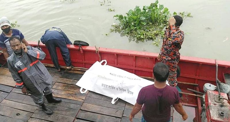 ধলেশ্বরীতে পড়ে যাওয়া দিনমজুরের মরদেহ উদ্ধার