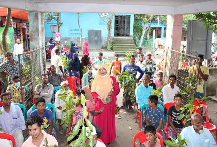 মাননীয় প্রধানমন্ত্রীর ডাকেই বৃক্ষরোপন কর্মসূচী হাতে নিয়েছি 