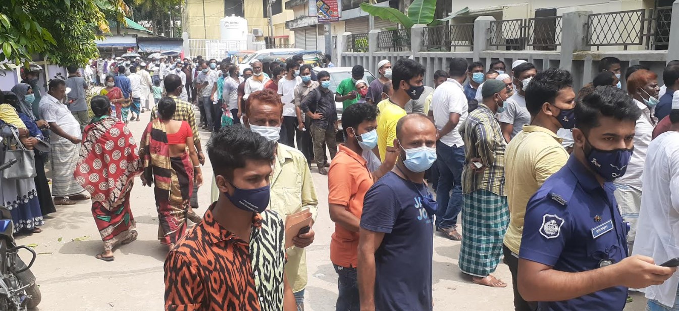 চাঁদপুরে টিকা কার্যক্রম জনগ‌ণের মা‌ঝে ব্যাপক সারা 