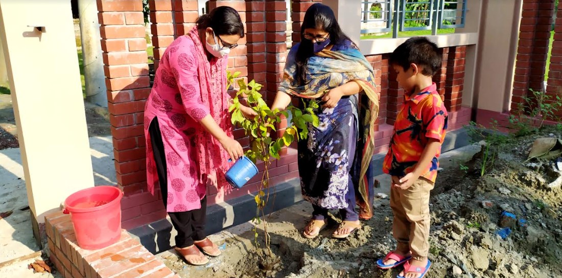 ব্রাহ্মণপাড়ায় বৃক্ষ রোপনের মধ্যদিয়ে নতুন ভবনে উপজেলা ভূমি দপ্তরের দাপ্তরিক কার্যক্রমের উদ্বোধন