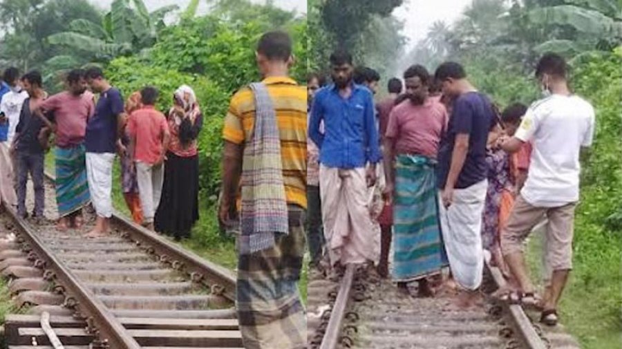 ১৩ মাসের সন্তানকে নিয়ে ট্রেনের নিচে ঝাঁপ দিলেন মা