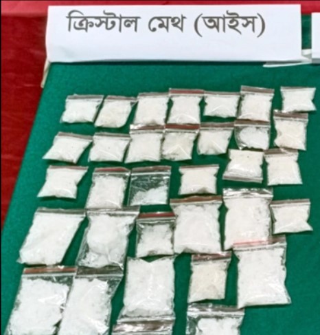 যাত্রাবাড়ীতে আইসের সবচেয়ে বড় চালান জব্দ, বিদেশি অস্ত্রসহ ‘মূলহোতা’ গ্রেফতার