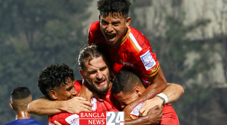 টানা দ্বিতীয় জয়ে কোয়ার্টারে বসুন্ধরা কিংস