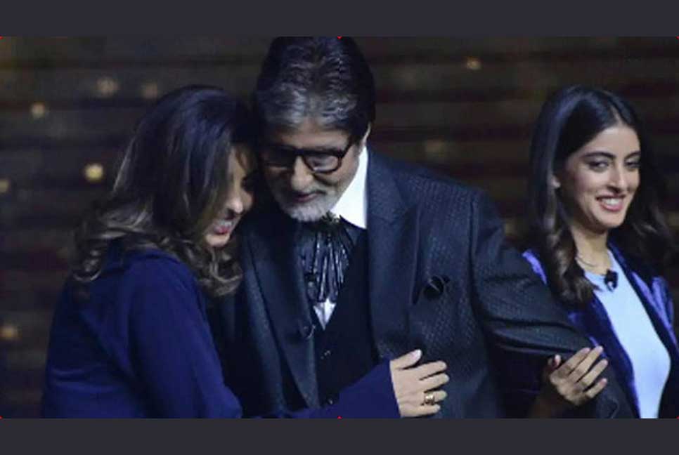 মেয়ে-নাতনির সামনেই কান্নায় ভেঙে পড়লেন অমিতাভ!