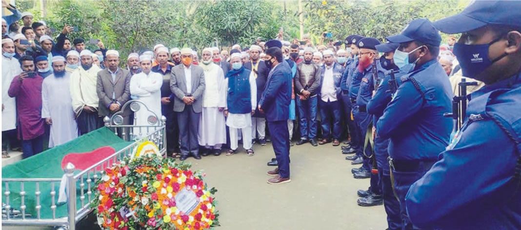 সাবেক রেলপথ মন্ত্রী মুজিবুল হকের ভাই মুক্তিযোদ্ধা আবদুল মতিনের ইন্তেকাল