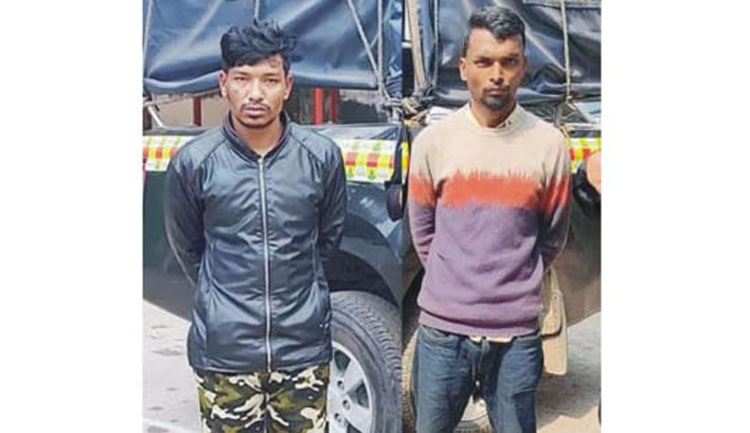 কুমিল্লায় র্যাবের পৃথক অভিযানে ১১৬ কেজি গাঁজা উদ্ধার, আটক ২ কুমিল্লায় র্যাবের পৃথক অভিযানে ১১৬ কেজি গাঁজা উদ্ধার, আটক ২