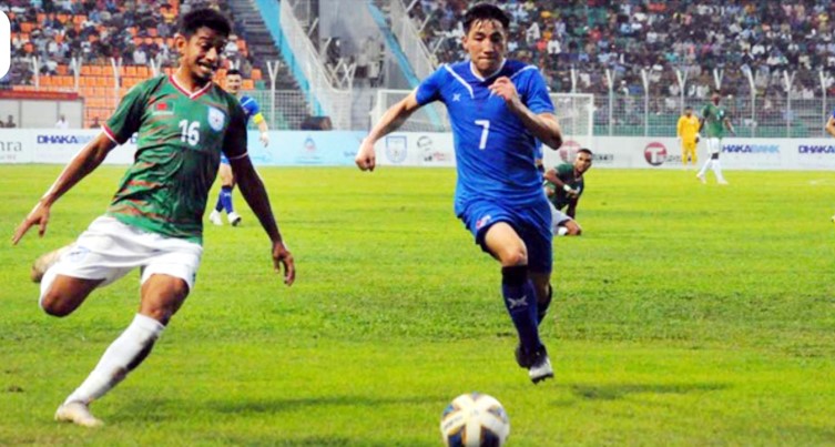 মঙ্গোলিয়াকে হারাতে পারেনি বাংলাদেশ মঙ্গোলিয়াকে হারাতে পারেনি বাংলাদেশ