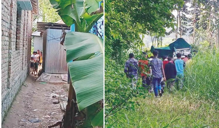 ব্রাহ্মণপাড়ায় রাস্তা অবরুদ্ধ করায় লাশ নিয়ে ভোগান্তিতে স্বজনরা