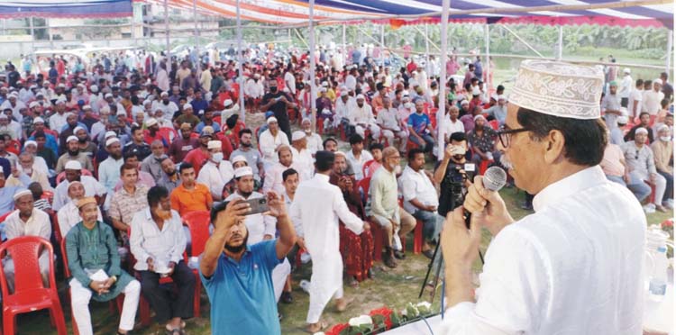 দেশ রক্ষায় আন্দোলন ও প্রতিবাদ করতে হবে- হাজী ইয়াছিন