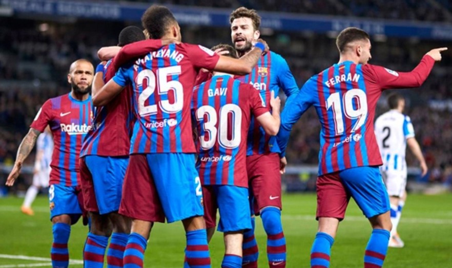 জিতেছে বার্সেলোনা, তবে মুগ্ধ করেছে সোসিয়েদাদ