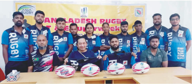 ওয়ার্ল্ড রাগবি কোচেস কোর্স বাংলাদেশে শুরু ওয়ার্ল্ড রাগবি কোচেস কোর্স বাংলাদেশে শুরু