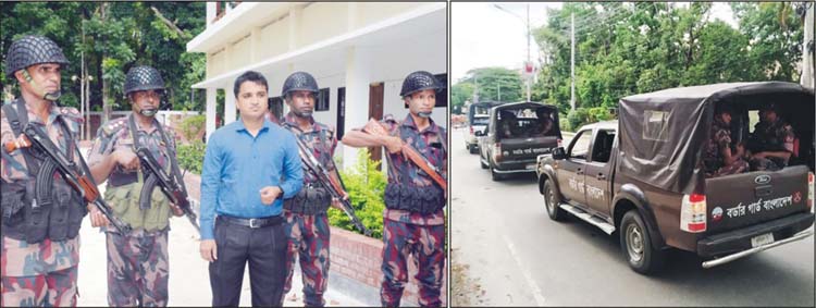 কুমিল্লা সিটি নির্বাচনে একমাস আগেই মাঠে নেমেছে বিজিবি