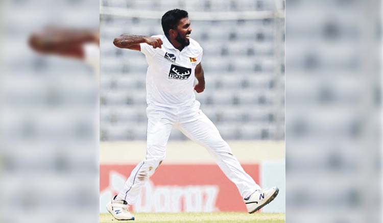 ৩ ওভারেই ঢাকা টেস্ট জিতল শ্রীলঙ্কা ৩ ওভারেই ঢাকা টেস্ট জিতল শ্রীলঙ্কা