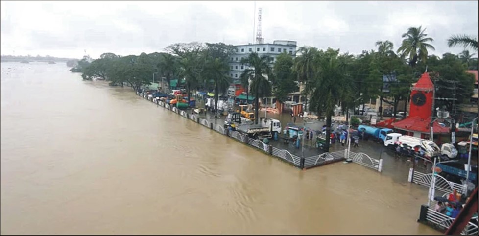 দেশের ৬৪ উপজেলা বন্যাকবলিত