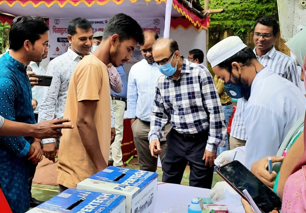 কুবিতে বন্ধুর ফ্রি ব্লাড গ্রুপিং ক্যাম্পেইন