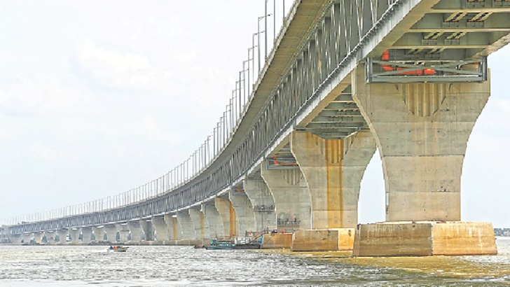 পদ্মা সেতুতে ট্রেন চলবে ২০২৩ সালের জুনে