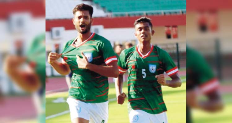 পিয়াসের জোড়া গোলে ভারতকে হারিয়েছে বাংলাদেশ পিয়াসের জোড়া গোলে ভারতকে হারিয়েছে বাংলাদেশ