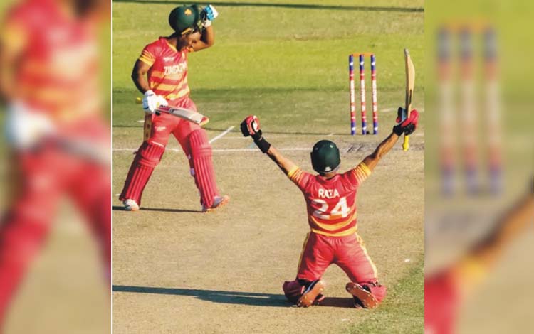 জিম্বাবুয়ের স্মরণীয় সিরিজ জয় জিম্বাবুয়ের স্মরণীয় সিরিজ জয়