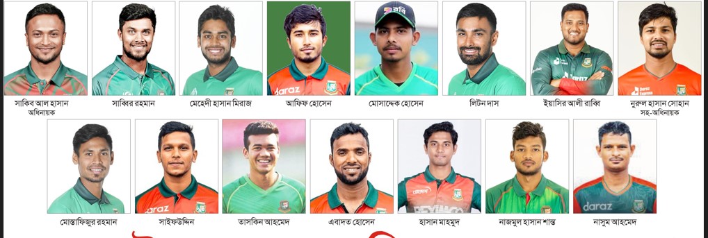মাহমুদউল্লাহকে বাদ দিয়ে টি-টোয়েন্টি বিশ্বকাপ দল 