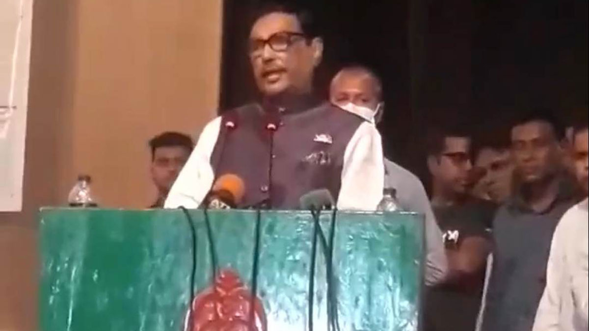 পাকিস্তান ছাড়া পৃথিবীর কোনো দেশে তত্ত্বাবধায়ক সরকার নেই : কাদের