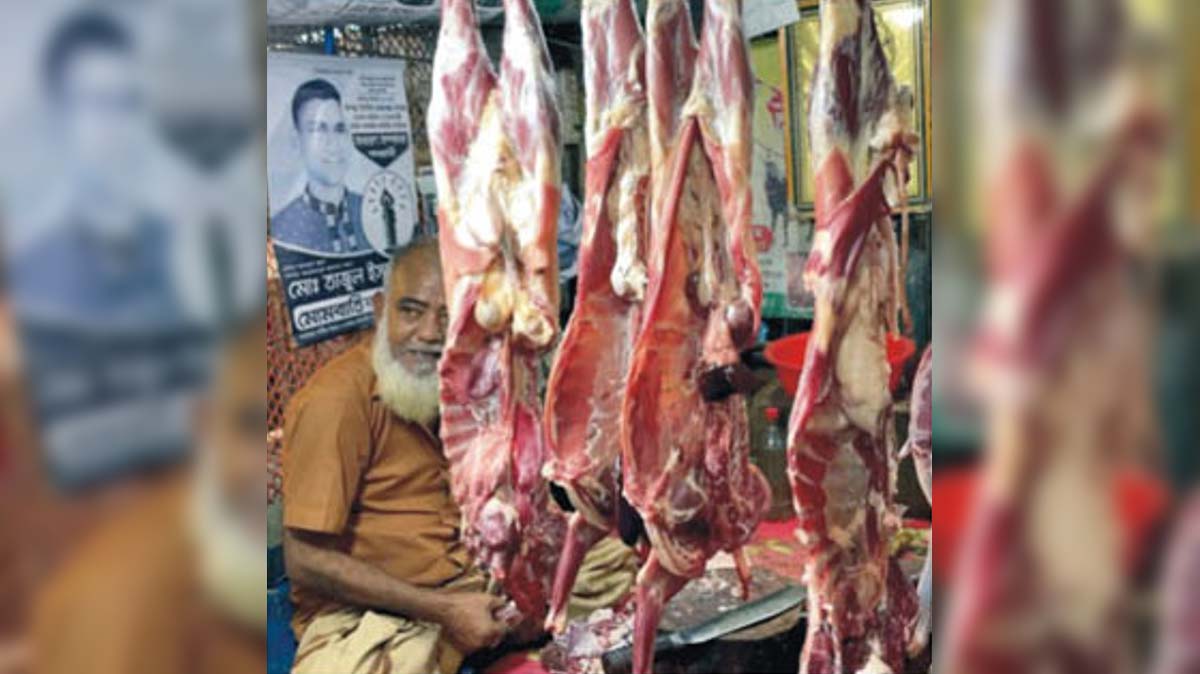 কুমিল্লায় খাসির মাংস ১০০০ গরু মাংস ৭৫০ টাকা কেজি