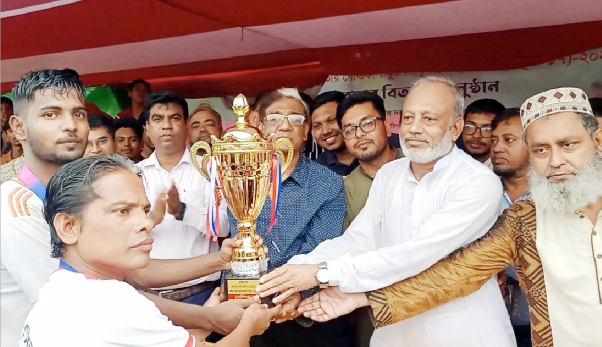 চান্দিনায় বঙ্গবন্ধু অনুর্ধ্ব ১৭ ফাইনাল খেলা অনুষ্ঠিত